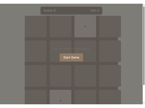 2048 Game
