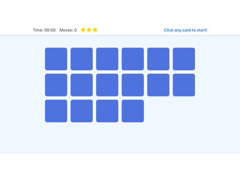 Memory Matching Game