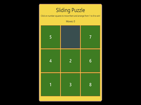 Sliding 8 Puzzle