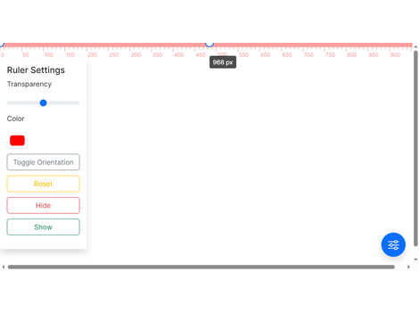 Screen Pixel Ruler