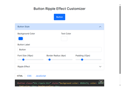 Button Ripple Effect Generator